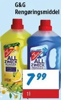 zur Krone G& G Rengøringsmiddel tilbud