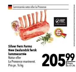 Citti Silver Fern Farms New Zealandsk fersk lammecarrée tilbud