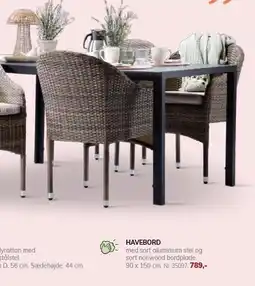 Daells Bolighus HAVEBORD tilbud