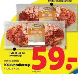 Lidl Kalkunrullesteg 1 kg tilbud