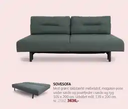 Daells Bolighus SOVESOFA tilbud