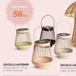 Daells Bolighus SOLCELLE LANTERNER tilbud