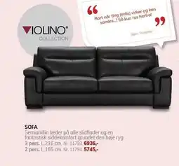 Daells Bolighus VIOLINO SOFA tilbud