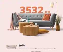 Daells Bolighus DAELLS SOFA tilbud