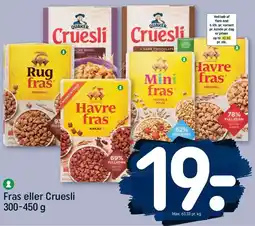 REMA 1000 Fras eller Cruesli tilbud