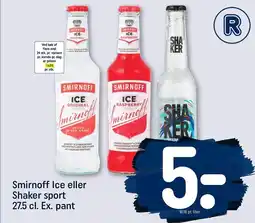 REMA 1000 Smirnoff Ice eller Shaker sport tilbud
