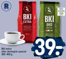 REMA 1000 BKI ekstra eller økologisk special tilbud
