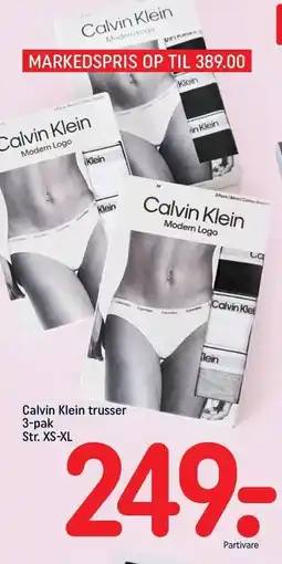 REMA 1000 Calvin Klein trusser 3-pak Str. XS-XL tilbud