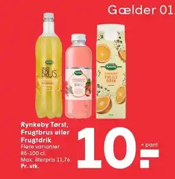 SPAR Rynkeby Tørst, Frugtbrus eller Frugtdrik tilbud