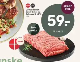 SPAR Gestus Hakket Dansk Grise- og Kalvekød 8-12% tilbud