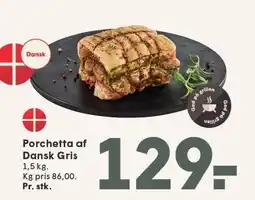 SPAR Porchetta af Dansk Gris tilbud