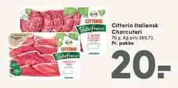 SPAR Citterio Italiensk Charcuteri tilbud