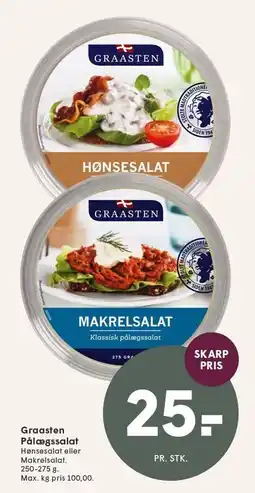 SPAR Graasten Pålægssalat tilbud