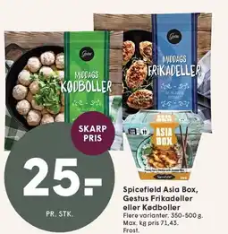 SPAR Spicefield Asia Box, Gestus Frikadeller eller Kødboller tilbud