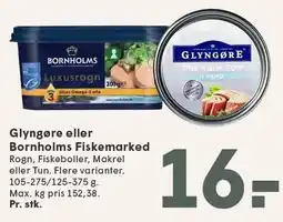 SPAR Glyngøre eller Bornholms Fiskemarked tilbud