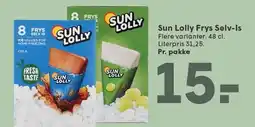 SPAR Sun Lolly Frys Selv-Is tilbud