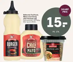 SPAR Bähncke Fastfood, Mayo med Smag eller Ristede Løg tilbud