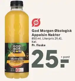 SPAR God Morgen Økologisk Appelsin Nektar tilbud