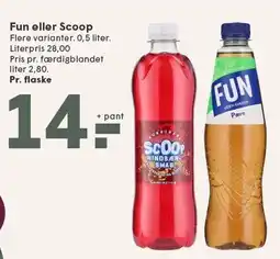 SPAR Fun eller Scoop tilbud