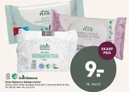 SPAR Grøn Balance Vådservietter tilbud