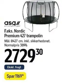 Føtex Nordic Premium 427 trampolin tilbud