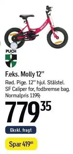 Føtex Molly 12'' tilbud