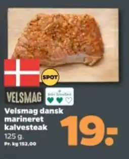 Netto VELSMAG dansk marineret kalvesteak tilbud
