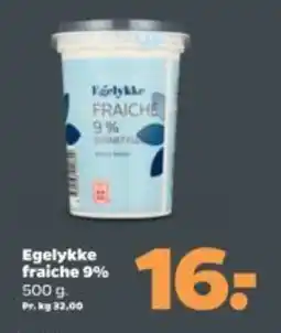 Netto EGELYKKE fraiche 9% tilbud