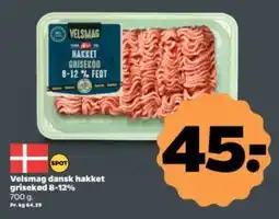Netto VELSMAG dansk hakket griseked 8-12% tilbud