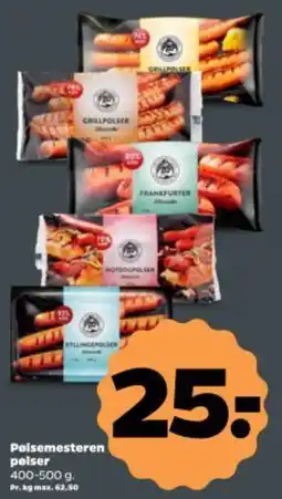 Netto Polsemesteren polser tilbud