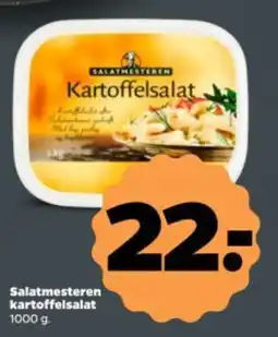Netto SALATMESTEREN kartoffelsalat tilbud