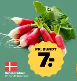 Netto Danske radiser tilbud