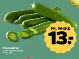 Netto Snackagurker tilbud
