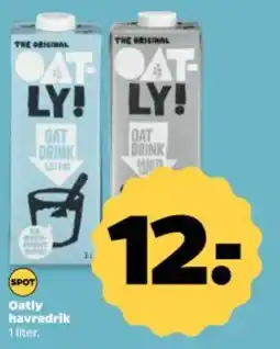 Netto OATLY havredrik tilbud