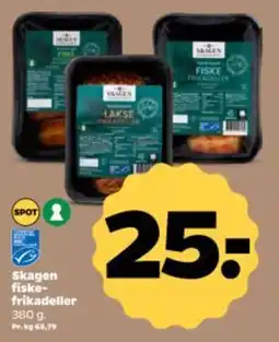 Netto SKAGEN fiske- frikadeller tilbud