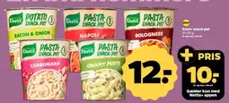 Netto KNORR snack pot tilbud