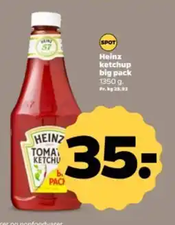 Netto HEINZ ketchup big pack tilbud