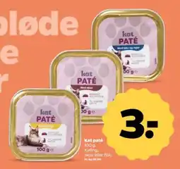 Netto Kat paté tilbud