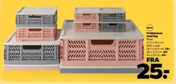 Netto Foldekasse med låg tilbud
