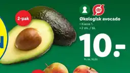 Lidl Økologisk avocado tilbud