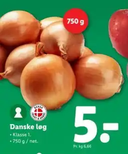 Lidl Danske løg tilbud