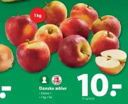 Lidl Danske æbler tilbud
