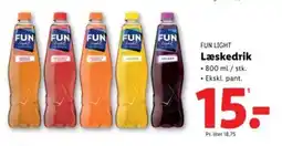 Lidl FUN LIGHT Læskedrik tilbud
