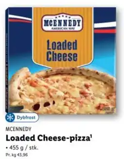 Lidl MCENNEDY Loaded Cheese-pizza' tilbud