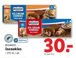 Lidl MCENNEDY Iscookies tilbud