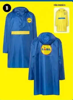 Lidl LIDL regnponcho tilbud