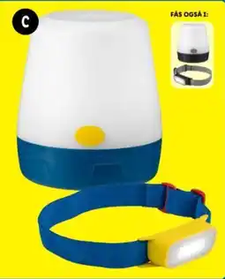 Lidl Camping- eller pandelampe tilbud
