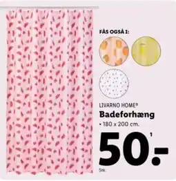 Lidl LIVARNO HOME Badeforhæng tilbud