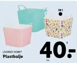 Lidl LIVARNO HOM Plastbalje tilbud
