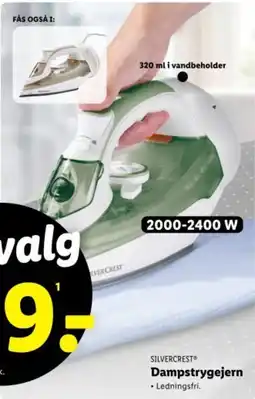 Lidl SILVERCREST Dampstrygejern tilbud
